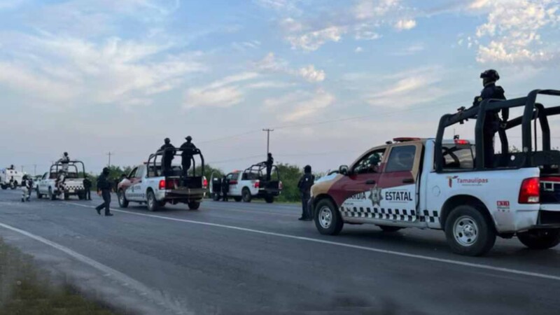 Abaten a presunto delincuente y detienen a dos durante enfrentamiento en Tamaulipas