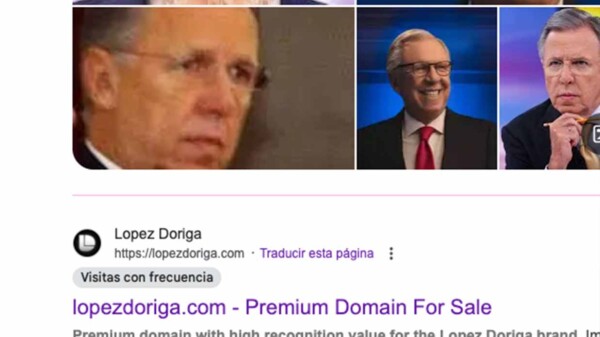 Hackean y ponen en venta portal de Joaquín López Dóriga