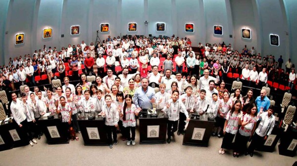 Resuena la voz de las infancias en el Congreso del Pueblo