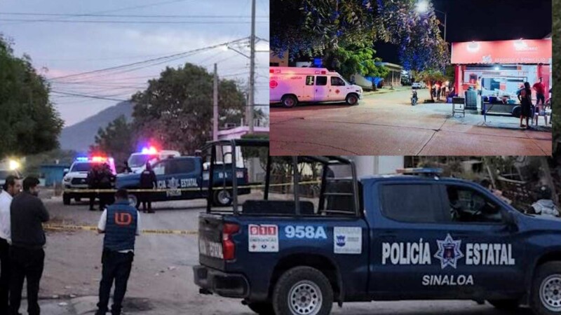 Ataques a policías en Sinaloa dejan tres agentes muertos