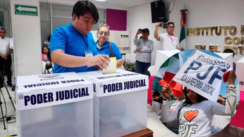 Histórica elección judicial en México, pero sin conteo de votos