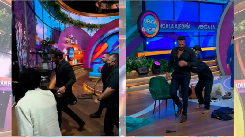 ¡Explota Alberto del Río en “Venga la Alegría”! Golpea al padre del Hijo del Vikingo en vivo