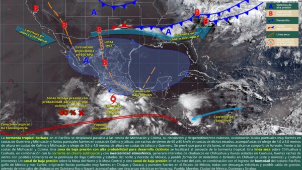 Pronóstico del clima en Quintana Roo para hoy domingo 8 de junio 2025