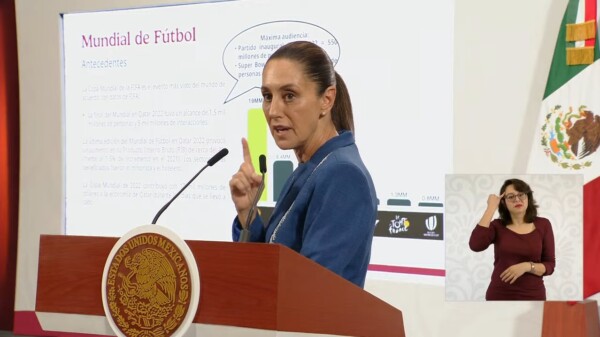 “Mundial de Futbol 2026 pondrá en alto el nombre de México”