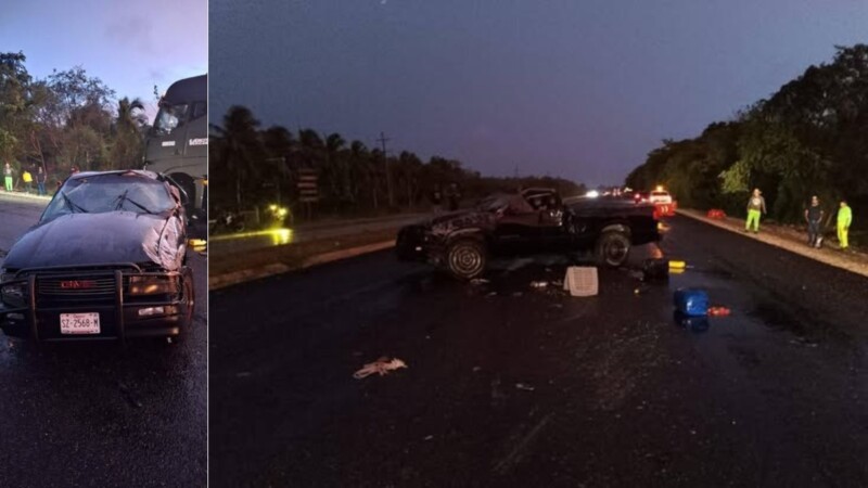 Adulto mayor pierde la vida en una volcadura en tramo carretero Xul-Ha-Bacalar