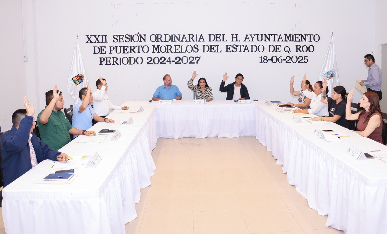 Aprueba Cabildo la integración del Comité Técnico del Fideicomiso de Saneamiento Ambiental en Puerto Morelos