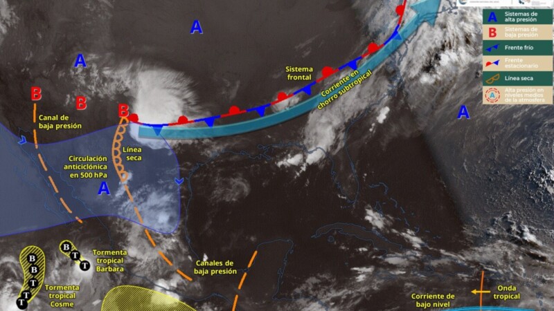 Pronóstico del clima en Quintana Roo para hoy martes 10 de junio 2025