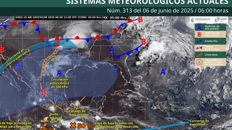 Pronóstico del clima en Quintana Roo para hoy viernes 6 de junio 2025