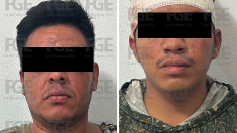 Detienen a dos por frustrado asalto a joyería en Puerto Morelos