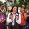 Da Blanca Merari banderazo al Programa de Obras 2025 en Leona Vicario