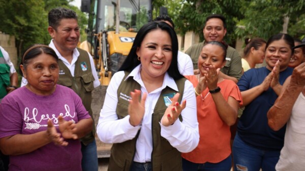 Da Blanca Merari banderazo al Programa de Obras 2025 en Leona Vicario