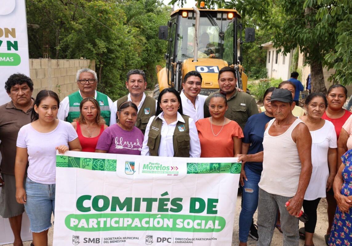 Da Blanca Merari banderazo al Programa de Obras 2025 en Leona Vicario