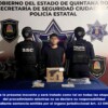 Detienen a menor en Cancún con droga y arma de fuego