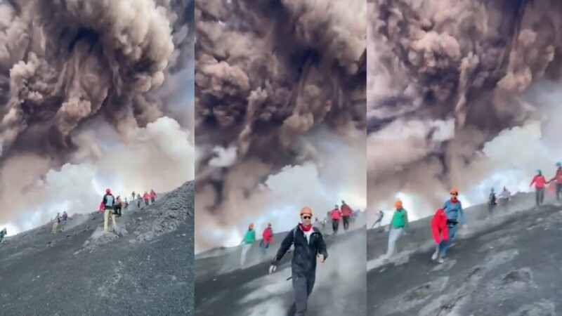 Despierta el volcán Etna y entra en fase eruptiva