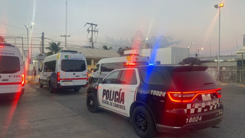 Resultó ser falso el asalto armado a un transporte de Playa Express