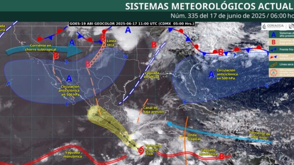 Pronóstico del clima en Quintana Roo para hoy martes 17 de junio 2025