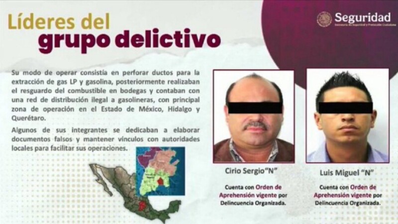 Desmantelan red de huachicol en 3 estados; hay 32 detenidos