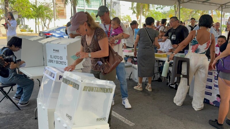 Inicia la jornada electoral en el Poder Judicial en Quintana Roo (VIDEO)