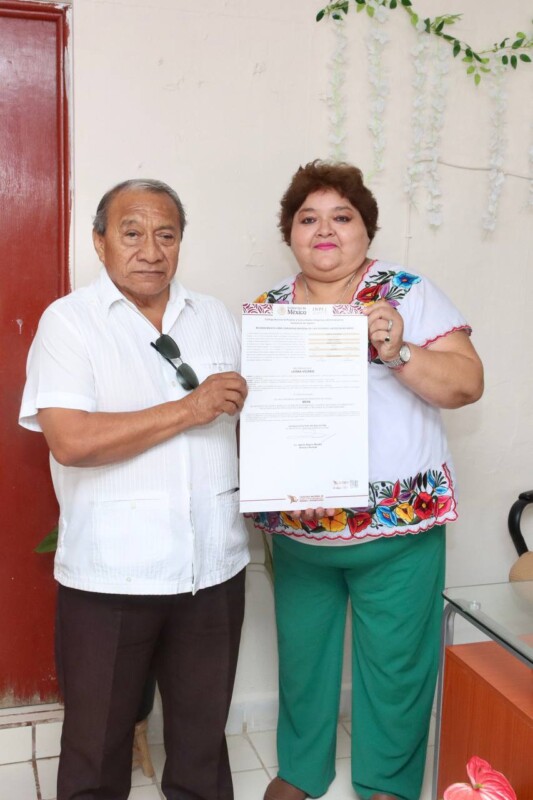 Se suma la delegación portomorelense a los 70 Pueblos Indígenas considerados por el Gobierno de México para acceder a fondos y recursos para preservar su cultura originaria al recibir su constancia que la acredita dentro del Catálogo Nacional del INPI.