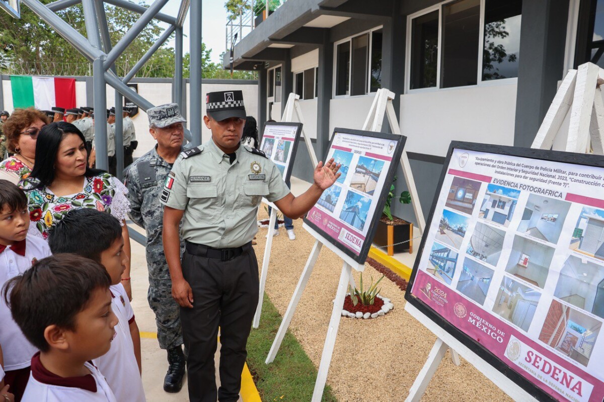La presidenta municipal señala que esta obra es un paso significativo para la construcción de la paz en Quintana Roo y Puerto Morelos.