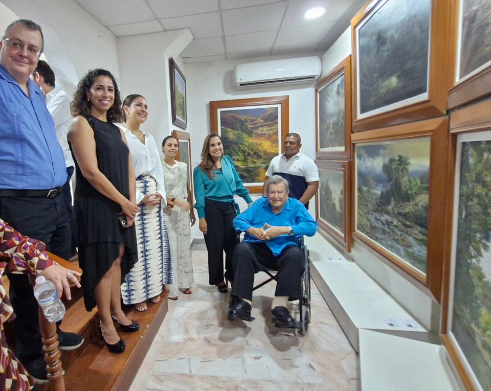 Inauguran galería de arte en el Hotel Museo Casa Turquesa con más de 2 mil obras
