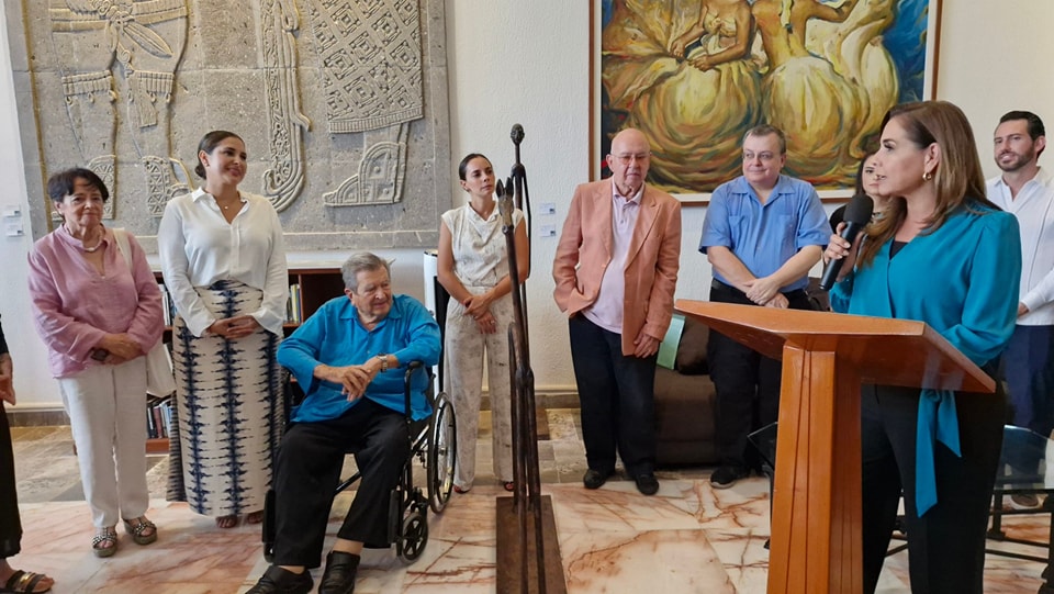 Inauguran galería de arte en el Hotel Museo Casa Turquesa con más de 2 mil obras