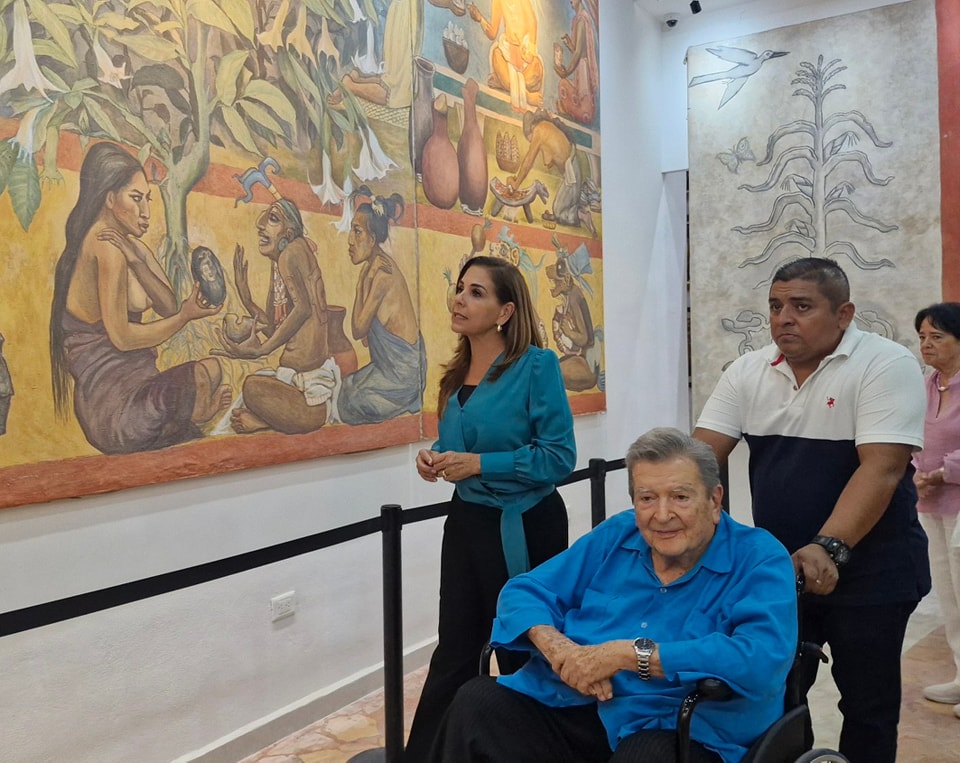 Inauguran galería de arte en el Hotel Museo Casa Turquesa con más de 2 mil obras
