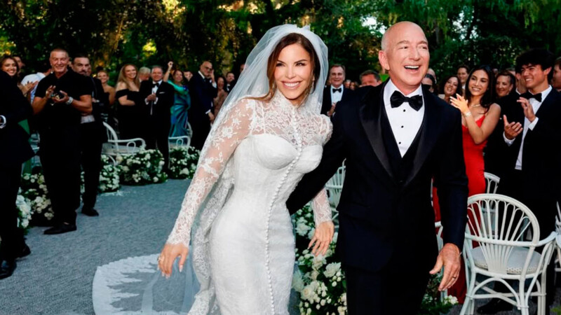 Jeff Bezos y Lauren Sánchez sellan su amor con lujosa boda