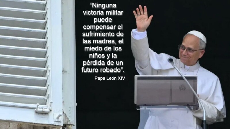 Ninguna victoria militar puede justificar el miedo de los niño: Papa