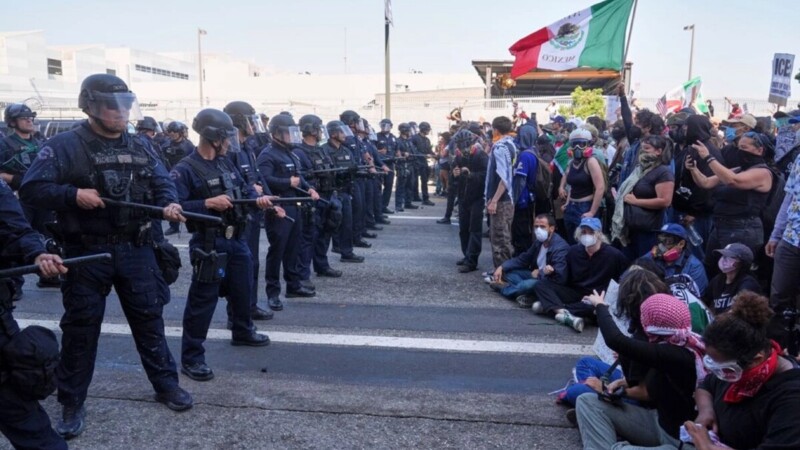 Justifica Trump envío de GN a LA, “habría sido aniquilada”