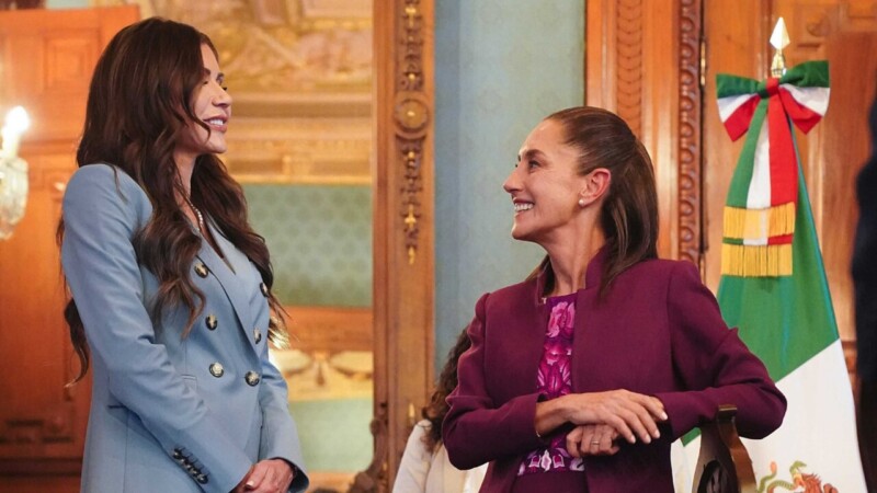 Kristi Noem acusa a Sheinbaum de alentar las protestas en LA