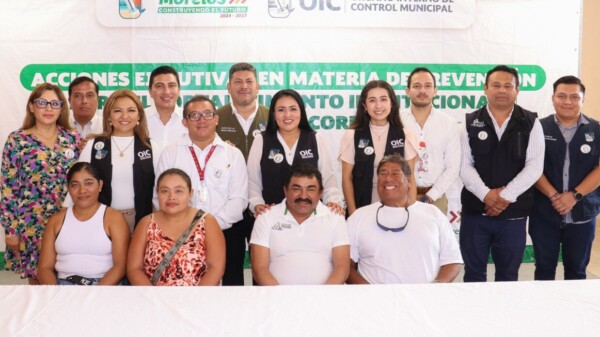 Instala Blanca Merari Comité Institucional de Apoyo a la Contraloría Social de Puerto Morelos