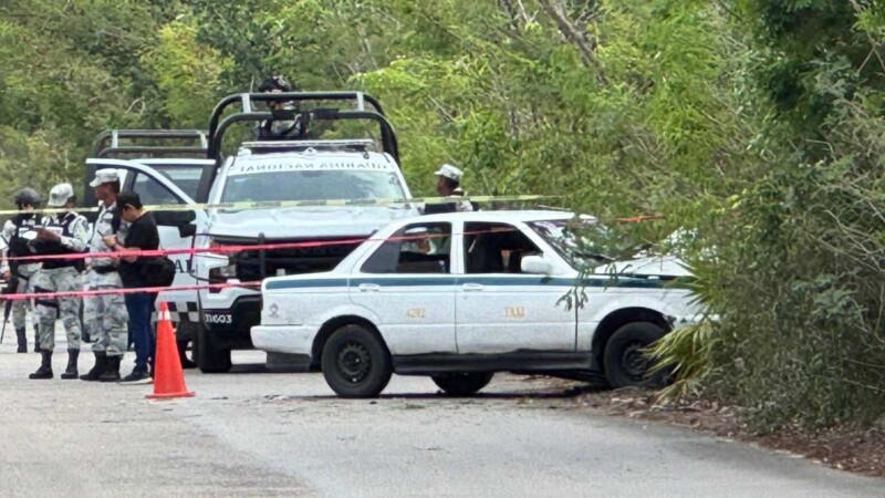 Taxista de Cancún pierde al vida en un accidente en el Ramal Norte (VIDEO)