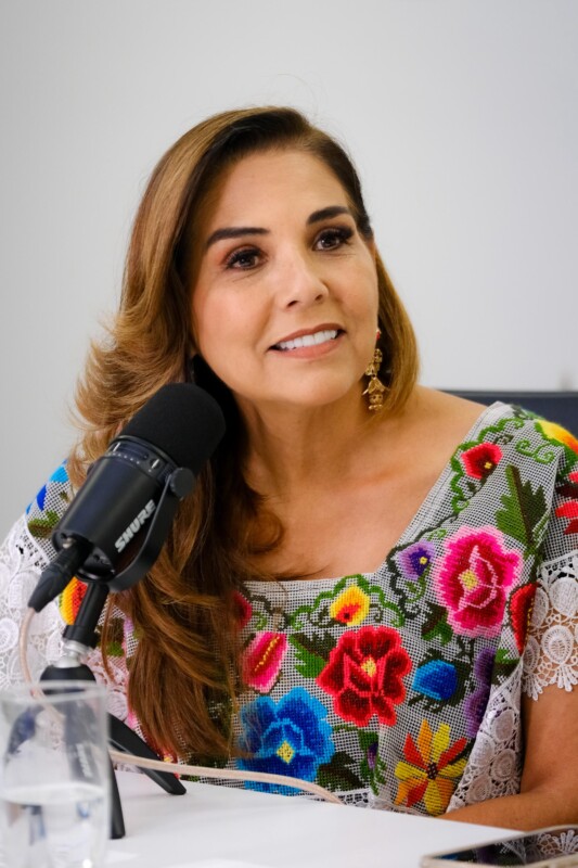 La gobernadora de Quintana Roo acompañará a la presidenta de México a la gira de trabajo que realizará este viernes 20.