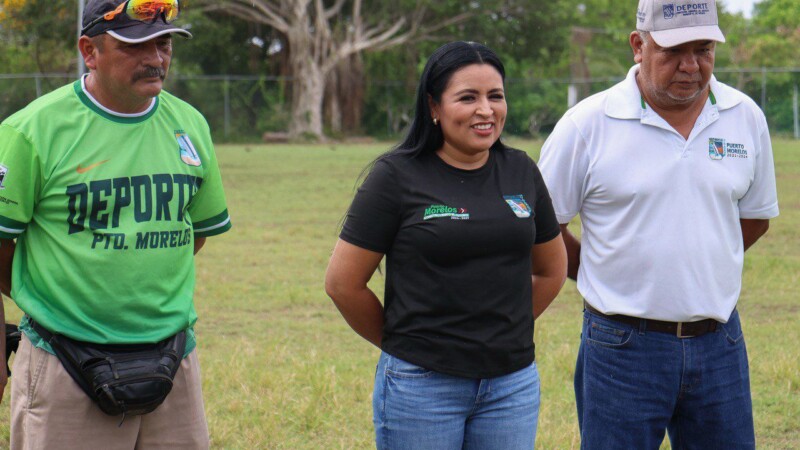Mantenemos espacios deportivos dignos en beneficio de las familias: Blanca Merari
