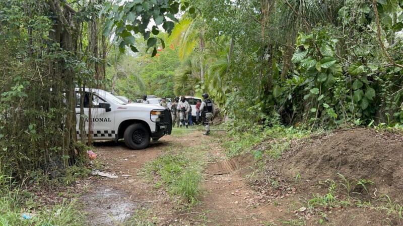 Cancún: Hallan restos óseos en un pequeño cenote en la delegación Alfredo V. Bonfil (VIDEO)