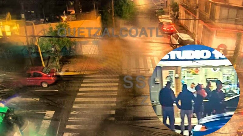 Ataque a barbería en la Ciudad de México deja un muerto a balazos