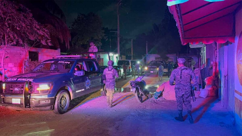 Pistoleros atacan a balazos domicilio en colonia de Cancún