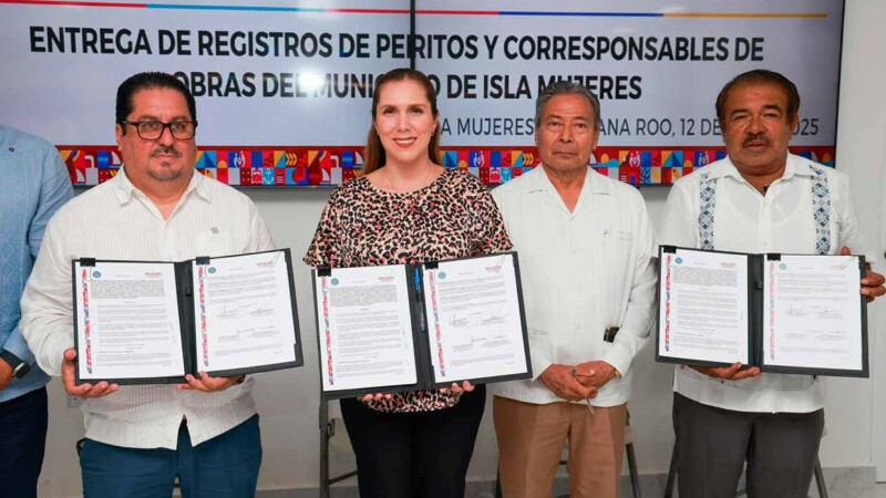 Atenea Gómez Ricalde fortalece el desarrollo urbano ordenado y sostenible en Isla Mujeres