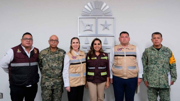 Atenea Gómez Ricalde fortalece la coordinación en esta temporada de huracanes