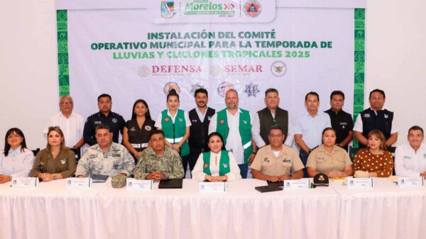 Instala Blanca Merari comité operativo especializado en fenómenos hidrometeorológicos