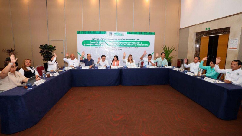 Aprueba fideicomiso de saneamiento ambiental de Puerto Morelos destinar mas de 59 millones