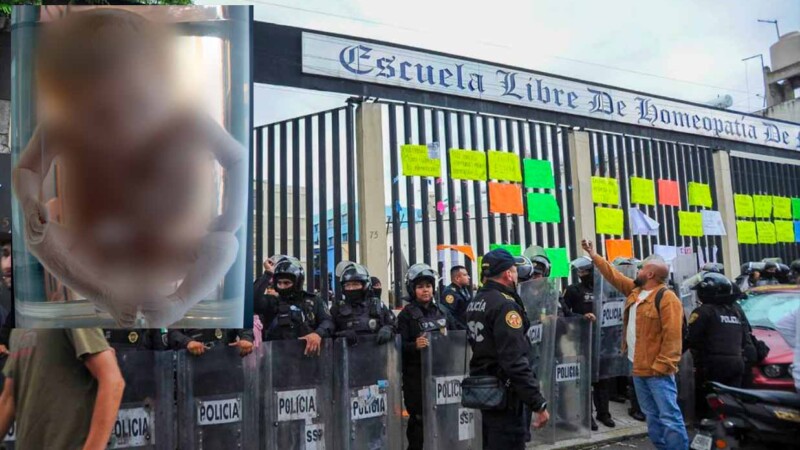 Cateo de escuela de homeopatía en CDMX deja hallazgo de cinco cuerpos y diez fetos