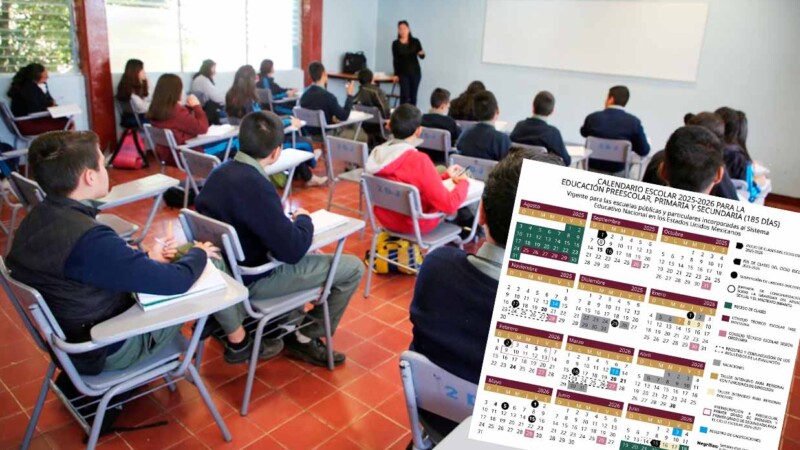 Difunde la SEP calendario oficial del ciclo escolar 2025-2026