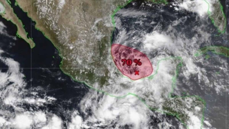 Se forma la segunda depresión tropical de la temporada en el Golfo de México