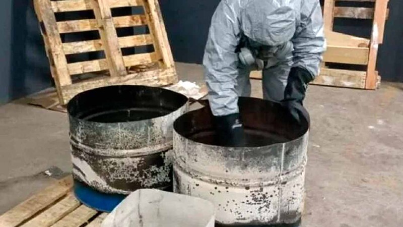 Operativo en Michoacán deja fuera de circulación 42 toneladas de metanfetamina