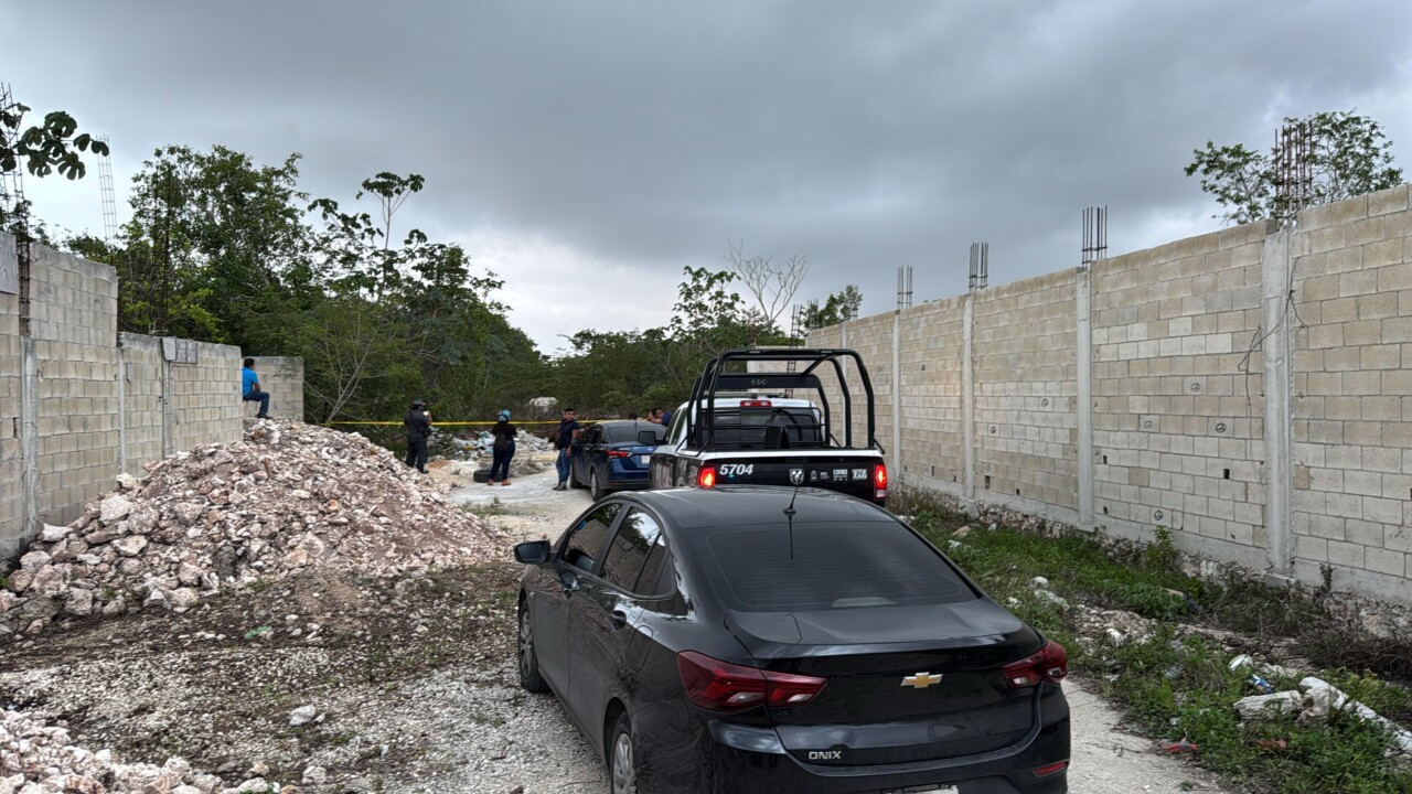 ¡Macabro hallazgo en Cancún! Encuentran cuerpo en descomposición en la Col. La Amistad