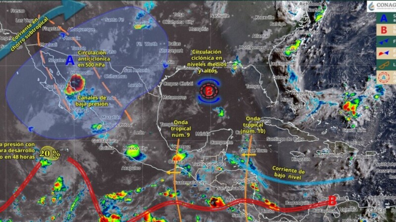 Pronóstico del clima en Quintana Roo para hoy lunes 7 de julio del 2025