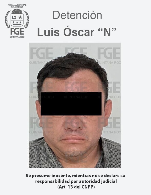 Detienen a sujeto en Paseos del Mar por colocar mantas; Luis Óscar “N” fue asegurado en posesión de sustancias similares a marihuana y crack.