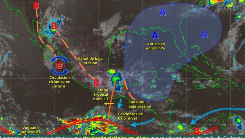 Pronóstico del clima en Quintana Roo para hoy domingo 20 de julio 2025